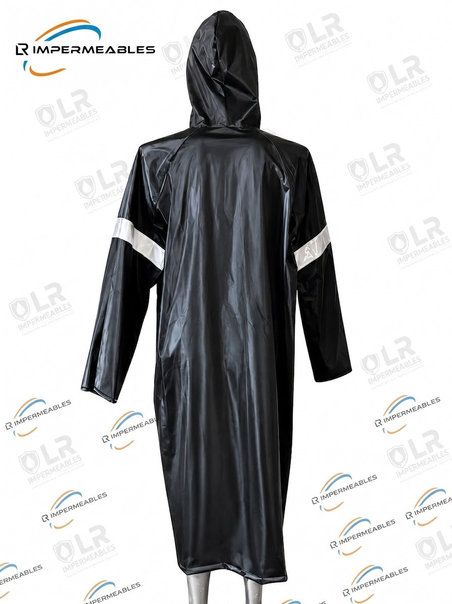 Gabardina con reflejante en brazos